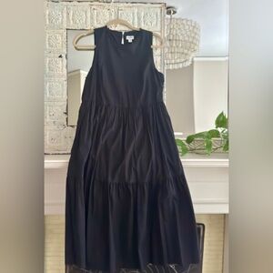 J.Crew Tiered Poplin dress